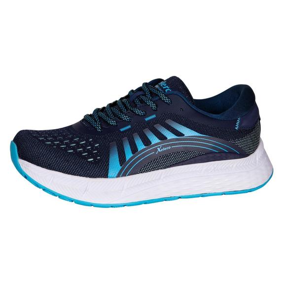 NEW XELERO women's steadfast ii running shoes - medium width in navy/ocean - Picture 2 of 6